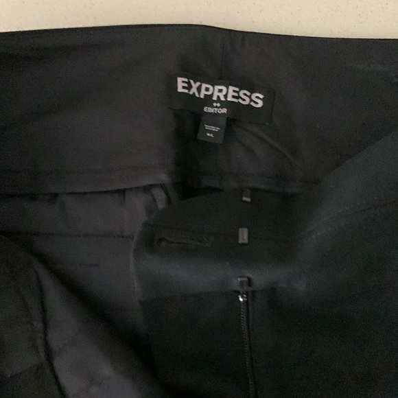 Express black pants slacks 6 long - Picture 2 of 6